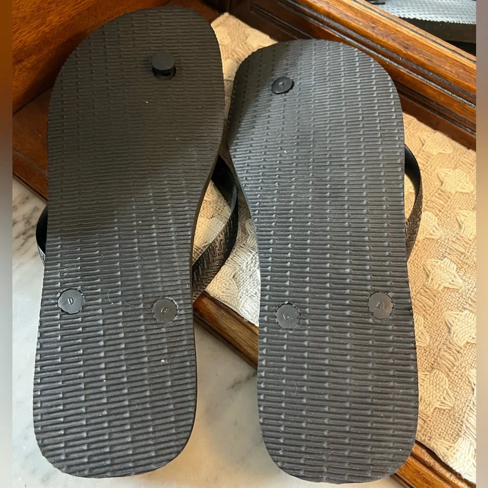 HAVAIANAS Star Wars‎ Darth Vader Luke Skywalker Beach Flip Flops Men's Size 11.5